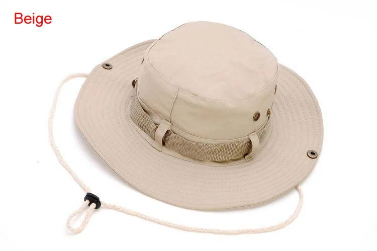 50 шт./партия Классическая американская армия Gi стиль Boonie шляпа для джунглей Ripstop Хлопок боевой Буш солнцезащитная Кепка