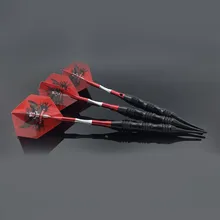 18 г 3 шт./компл. профессиональные иглы полеты сталь, медь, алюминиевый вал мягкий наконечник электронный дартс, 100-5