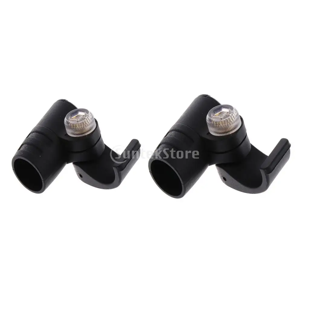 2pcs Durable Plastic Walking Pole Quick Flip Lock 16mm 18mm Hiking Trekking Stick Accessories