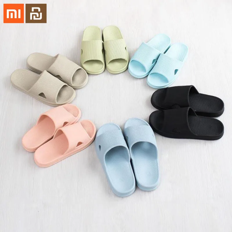 

Xiaomi mijia One cloud Smart Slippers Summer Women Slippers Soft Flip Flops Ladies Man Sandals Casual Smart Shoe Slip Smart home