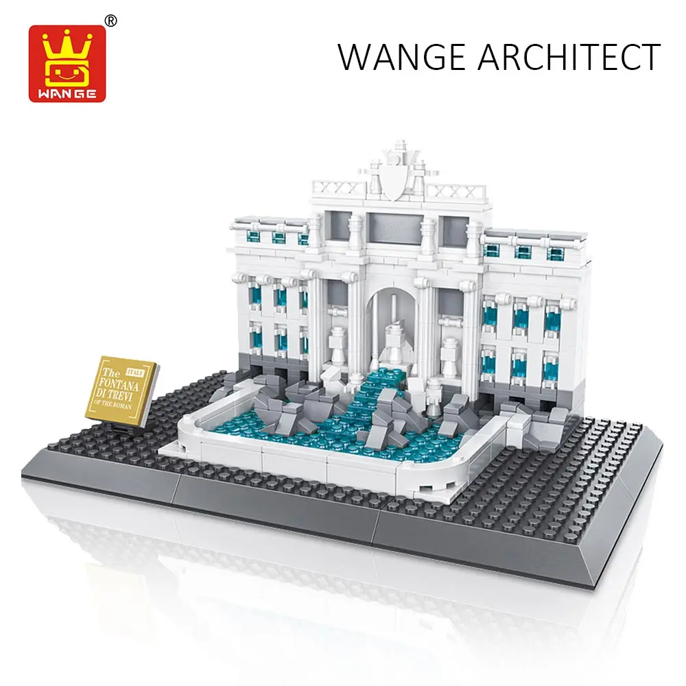 WANGE игрушки совместимые строительные блоки город сделай сам креативные кирпичи