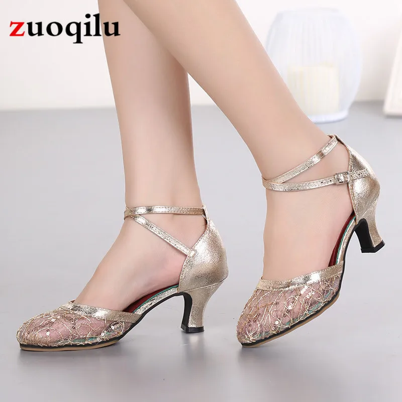Zapatos de bajo para calzado de baile para fiesta, vestido de novia, punta estrecha, talla 34 42, novedad|Zapatos tacón de mujer| -