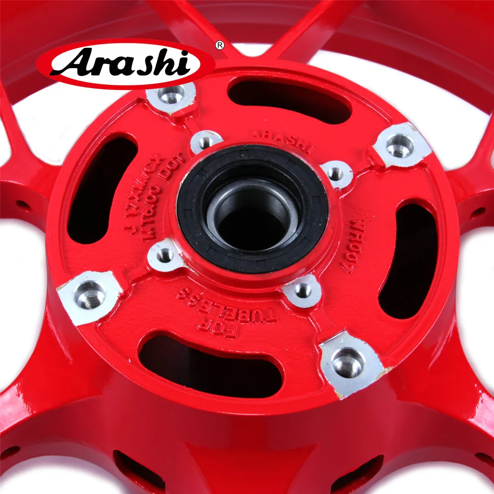 Араши для HONDA CBR1000RR 2006 2016 обод заднего колеса CBR1000 CBR 1000 RR 06 07 08 09 10 11 12 13 14 15 16 красный