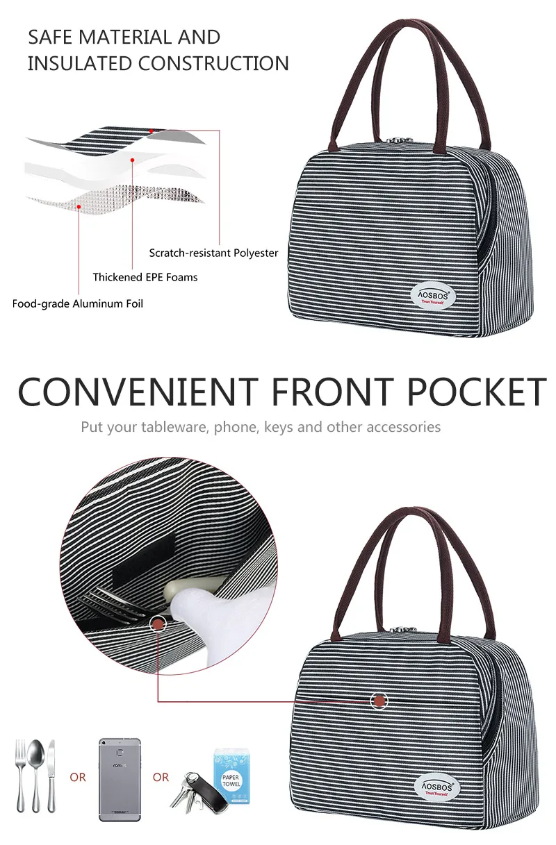 Bolsas p/ almoço