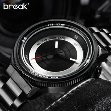 Break Original Photographe Creative Unique Montres Hommes Marque De Luxe Mode Casual Sport Quartz Montre Relogio Masculino 2016
