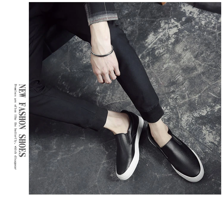 Mens Loafers Leather Sneakers White Shoes Lightweight Breathable Luxury Sneakers 2022 New Fashion Young Men Casual Loafer Shoes Mens Loafers Leather Sneakers White Shoes Lightweight Breathable Luxury Sneakers 2022 New Fashion Young Men Casual Loafer Shoes