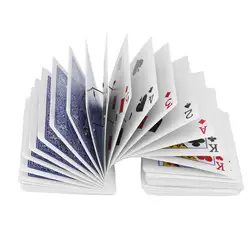 Лидер продаж! OCDAY модные обычный покер игральная Магия Show реквизит для фокусов двухслойные карты развивающие игрушечные лошадки карточные