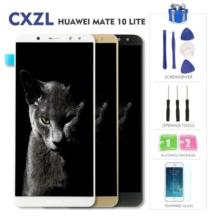 

Cxzl LCD For Huawei Mate 10 lita & Nova 2i display 5,9 pulgadas For RNE-L01 RNE-L02 RN3-L03 LCD pantalla Completa
