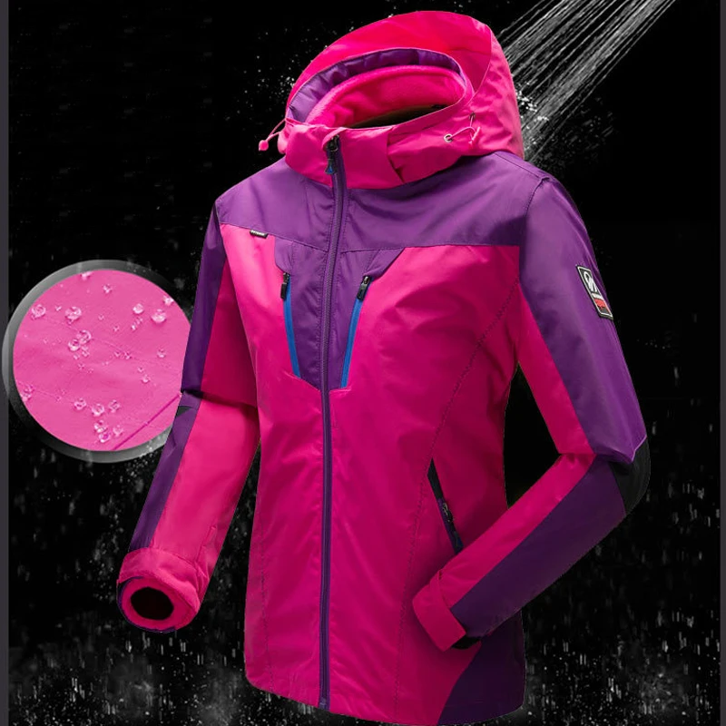 5XL Plus Size Men Winter waterproof Coat 3 in 1 Jacket Hiking Skiing Trekking Climb Camping Fishing Outdoor Breathable Outwear