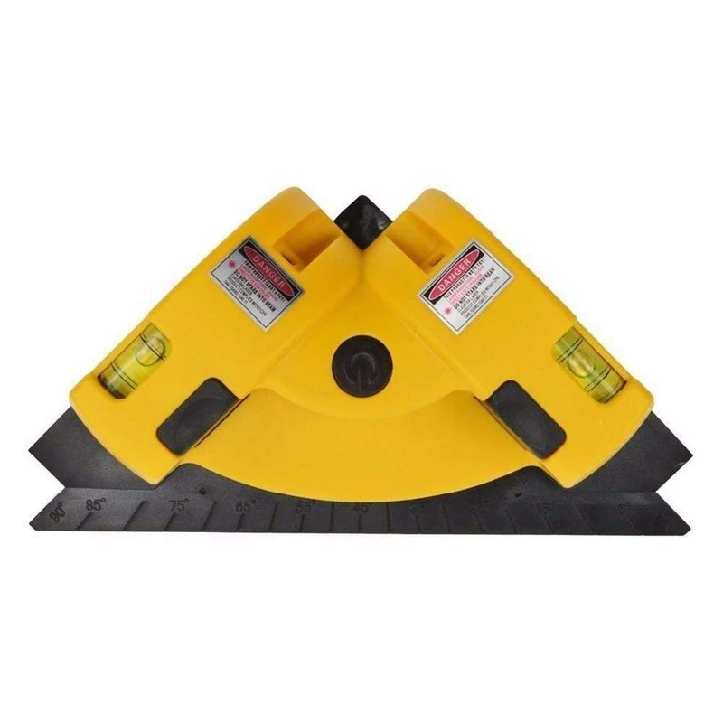 LED Angle 90 Degree Lase rLevel Square 2 beam Level High Quality Level Anti-dust Anti-water Laser Measurement Laser Tool