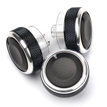 

3Pcs/Lot Auto Air Conditioning Heat Control Switch Knob AC Knob For Ford Focus 2 MK2 Focus 3 MK3 Mondeo Car Styling Accessories