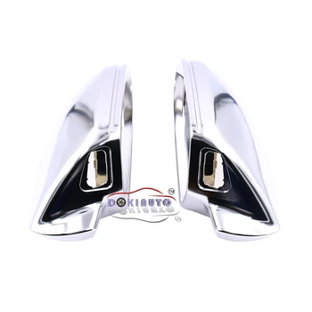 

Within Side Assist Matt Silver chrome mirror case rearview cover shell For Audi A6 C7 PA