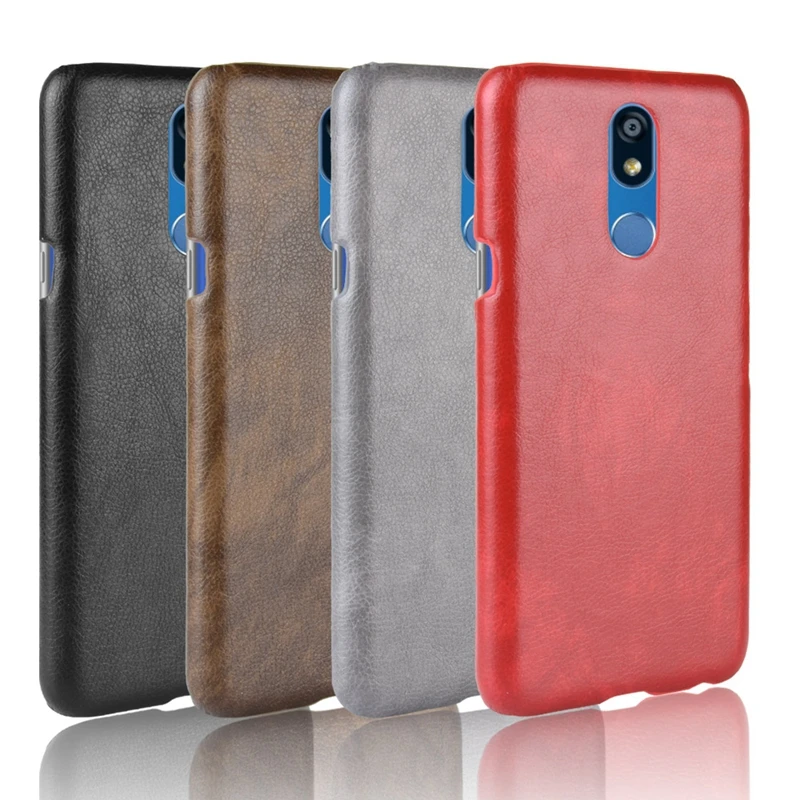 

Rugged Cases For LG Q7 K40 K12 Plus X4 (2019) Bumper Litchi Texture Back Cover For V40 G8 V50 ThinQ 5G V450PM V500N V500XM Coque