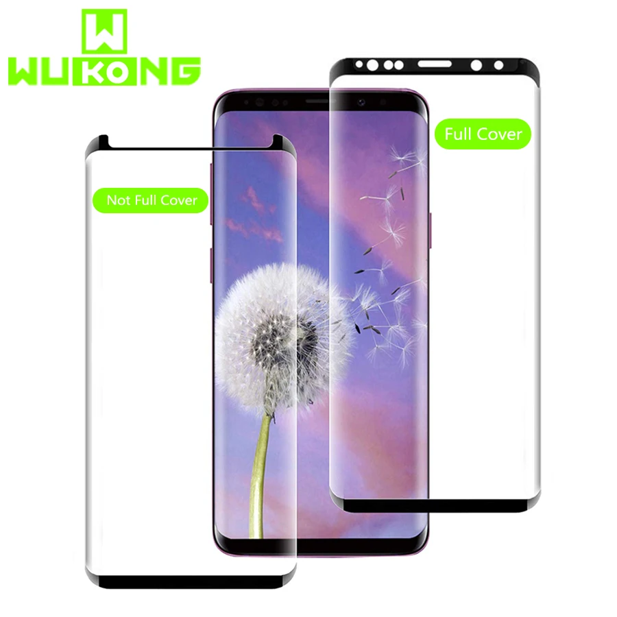 0 2 мм Полное покрытие экрана протектор для Samsung S8 S9 Plus чехол дружественное стекло