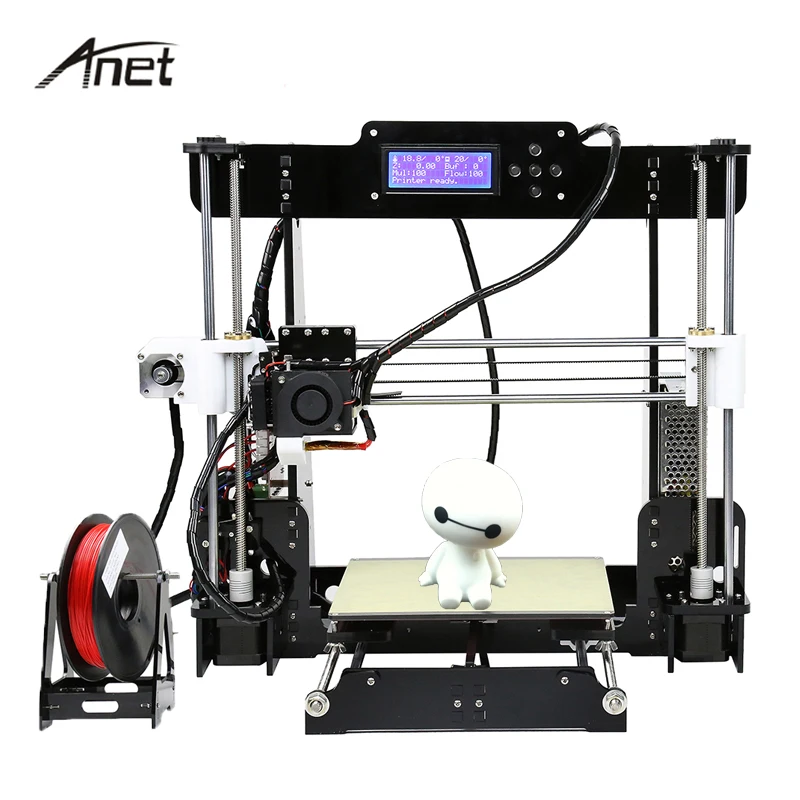 Anet A8 3D Printer High Precision Reprap Prusa i3 Print DIY 3D Printer Kit With 10m