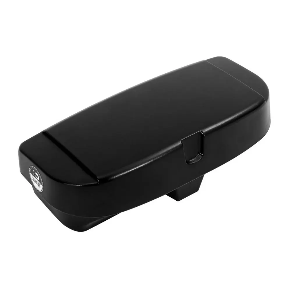 

Multifunction Car Sun Visor Mounted Glasses Case Cards Storage Box