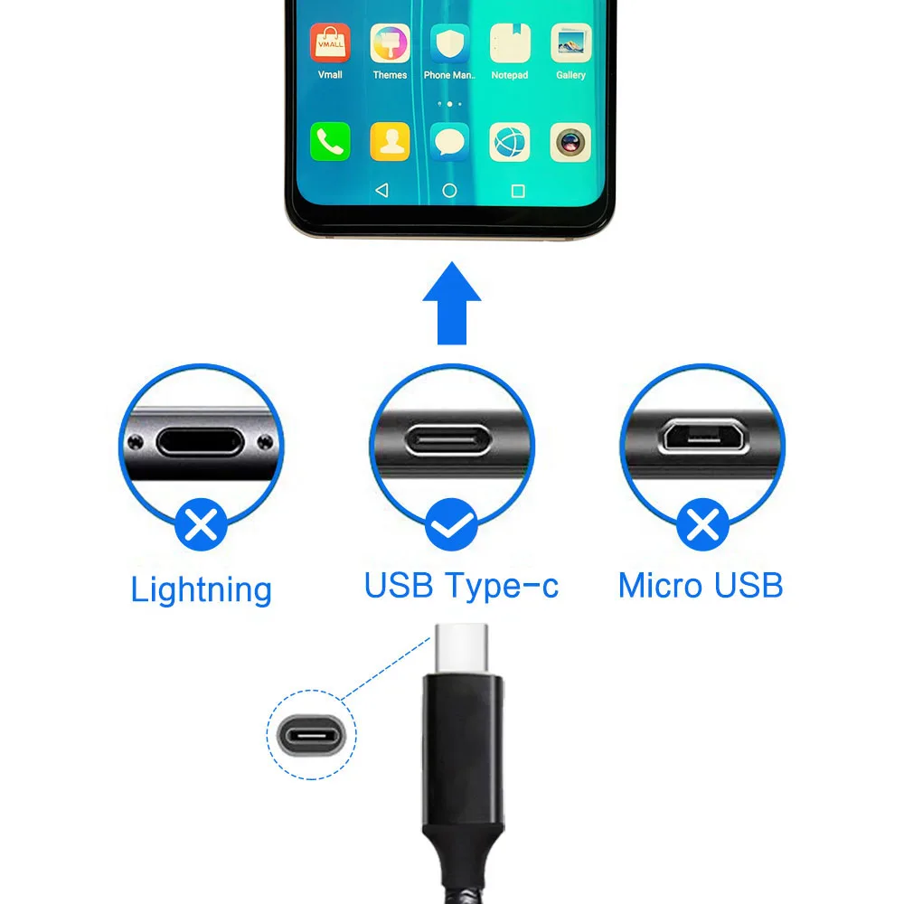 Tesiway USB C to DisplayPort 4K 60Hz USB 3.1 Type C Thunderbolt 3 Compatible DP Cable4