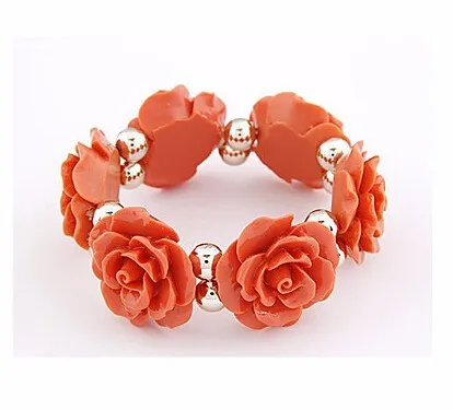 red rose bracelet