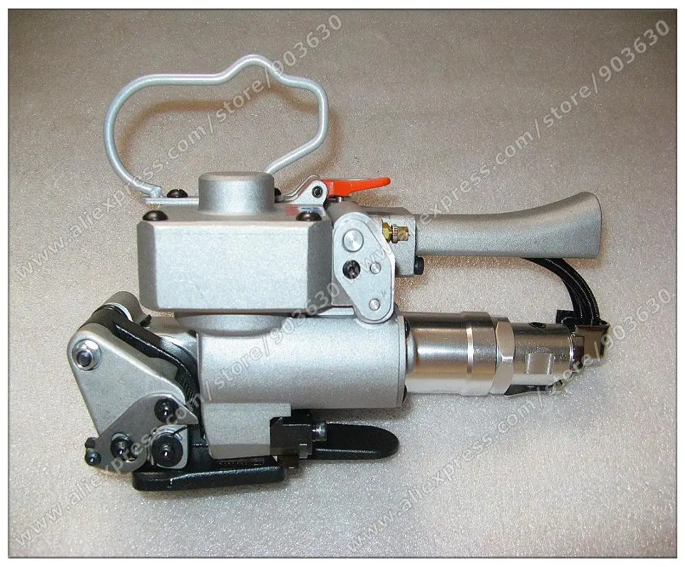 

GUARANTEED 100% NEW PNEUMATIC TENIONER-WELD COMBINATION STRAPPING TOOL MACHINE FOR PLOYPROYLENE AND PLOYESTER STRAPPING 13-19MM