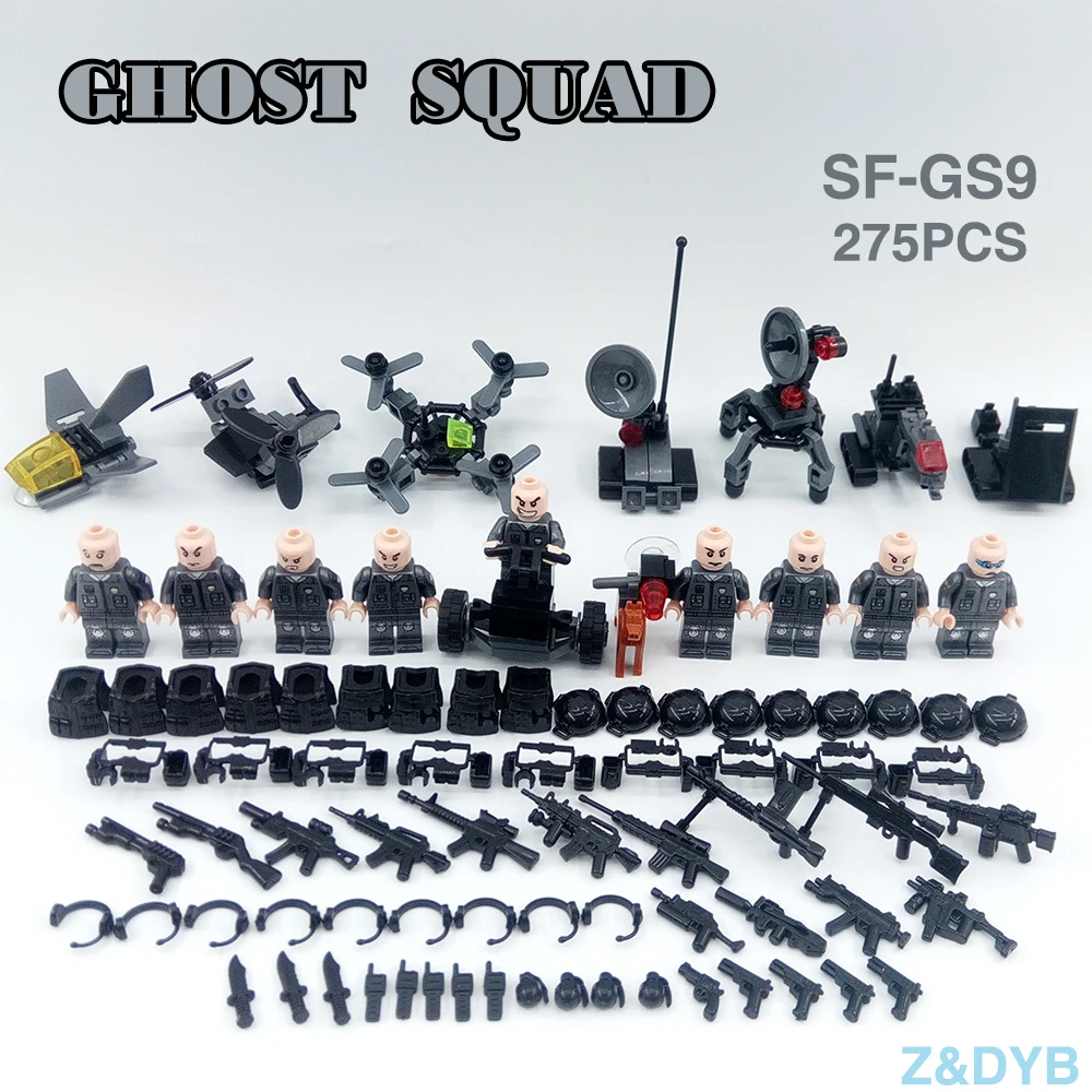 GHOST SQUAD SF-GS9 275PCS