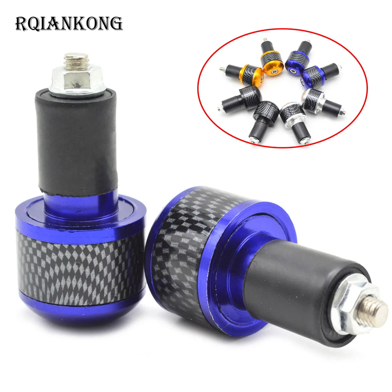 Aluminum adjustable Motorcycle Handle Hand Bar Ends Motorbike Handlebar