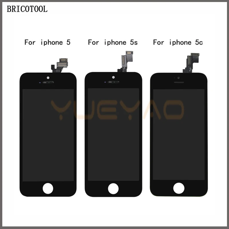 

YUEYAO AAA Quality LCD Screen For iPhone 4 4S 5 5S 5C LCD Display Touch Screen Digitizer Assembly Replacement