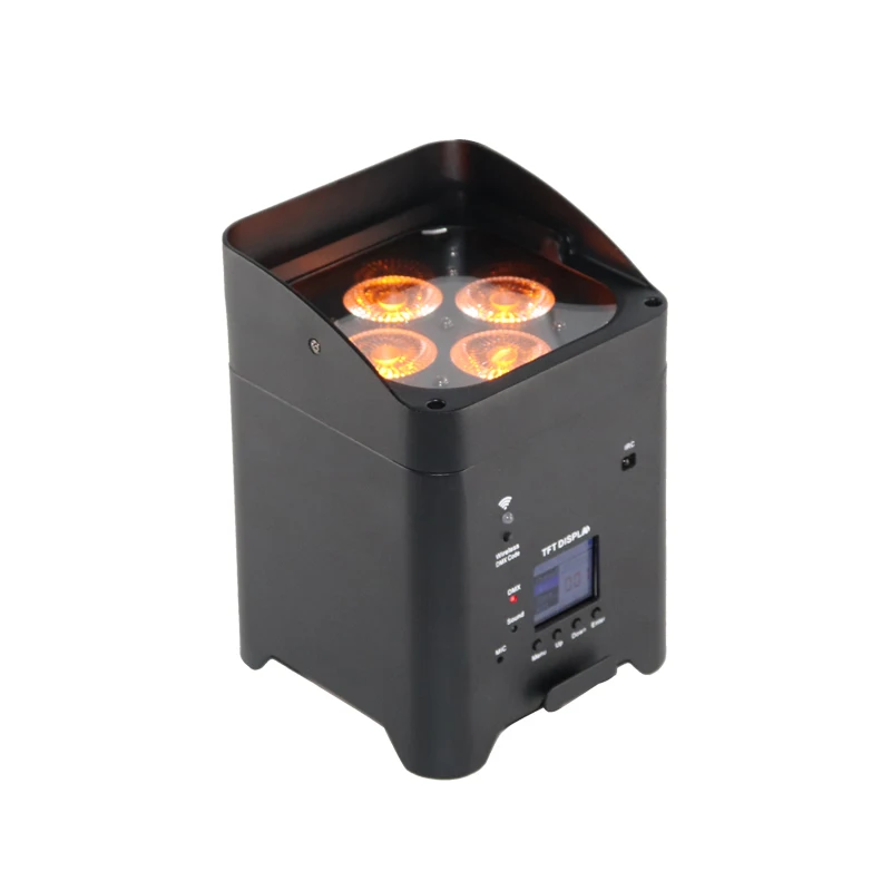 Mini case batterij led dj par verlichting voor kleur wassen Mini case batterij led dj par verlichting voor kleur wassen
