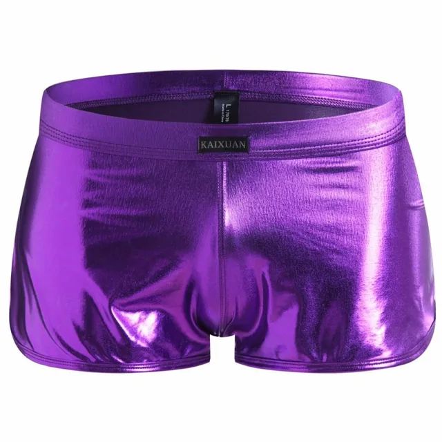 Buy Sexy Design Mens Underwear Boxer Patent Leather