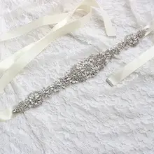 Бесплатная доставка new прибытие elegent цветочный кристалл люкс sash горный хрусталь свадьба невеста невесты ремень платье sash