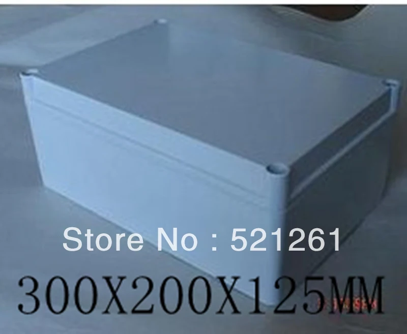 

plastic waterproof box plastic enclosure seal box 300x200x125