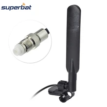 Superbat клип антенна 5,8 ГГц 5dBi FME входной порт соединительный кабель 50 см для 802.11a беспроводной маршрутизатор антенный усилитель