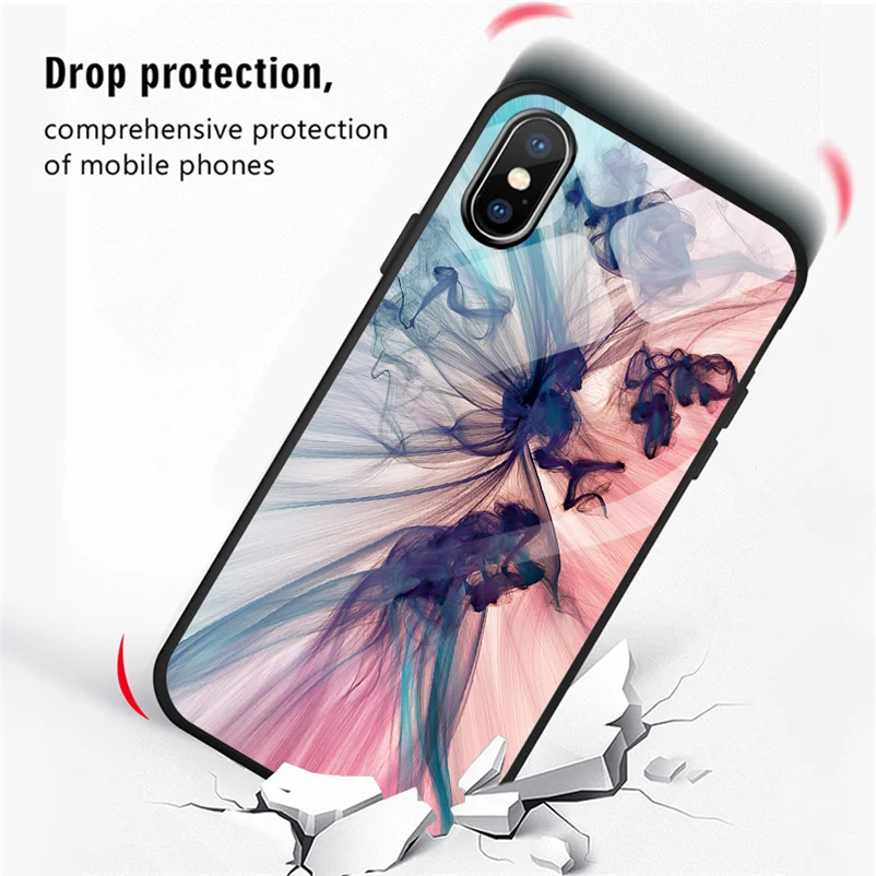 Защитная пленка из закаленного стекла для Coque Samsung Galaxy A50 A70 A40 J4 J6 A6 плюс A8 A7 2018 Note 8 9
