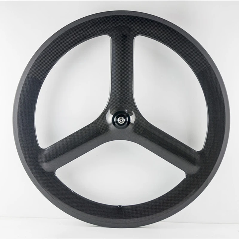 700C Tri спица колеса 3 Spoke углеродное колесо довод фиксированные передачи