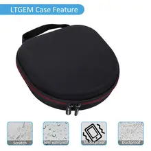 LTGEM EVA ударопрочный водонепроницаемый твёрдый чехол для sony MDRXB650BT/B дополнительные басы Bluetooth наушники