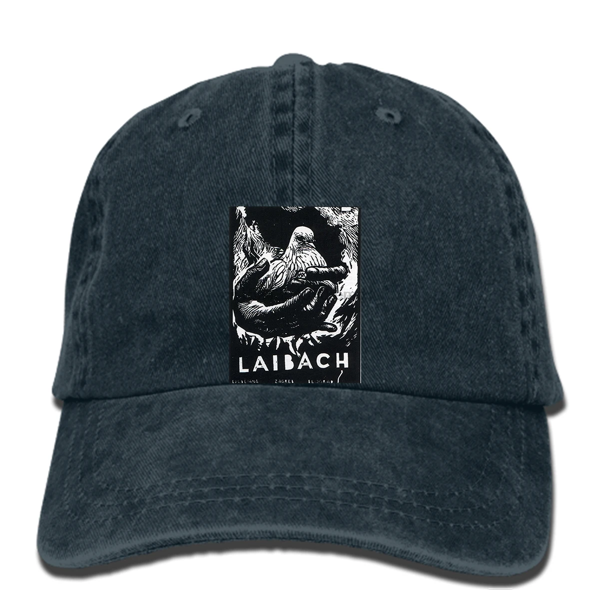 

hip hop Baseball caps Laibach hat Mens hat Industrial hat Laibach Art Laibach NSK hat Laibach