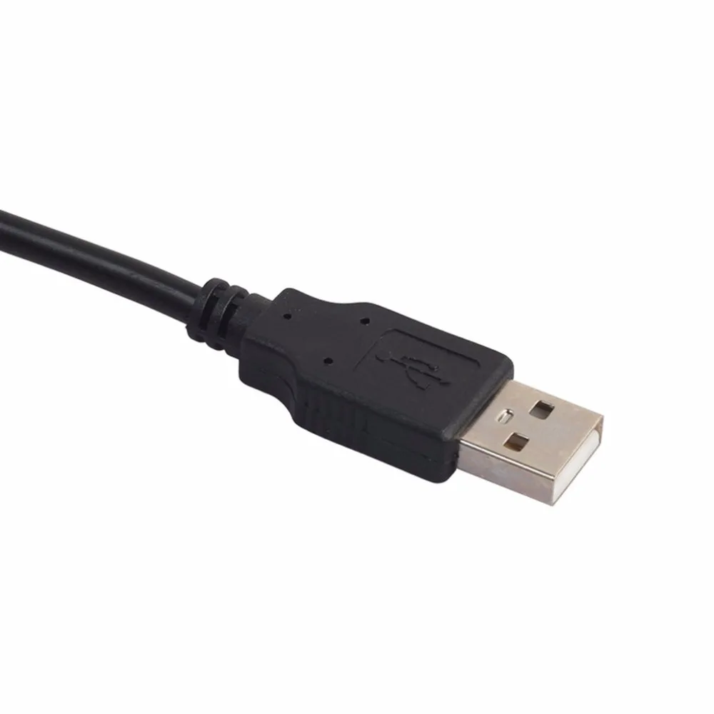 1,5 м 3 м USB 2,0 AM-TO-BM кабель для высокоскоростной передачи данных привести A в B длинный черный экранированный совместимый принтер сканеры жесткий диск стабильный