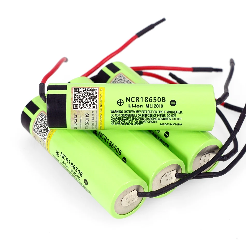 1 10 шт Liitokala Новый Оригинальный NCR18650B 3,7 V 3400mAh 18650 перезаряжаемый литиевый аккумулятор для батареи + DIY Linie|Перезаряжаемые батареи|   | АлиЭкспресс