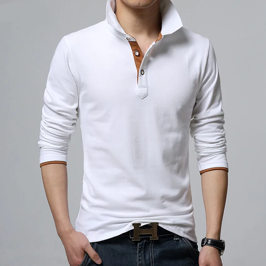 Buy Large size M 3XL business casual polo shirt, high end BDLJ brand polos