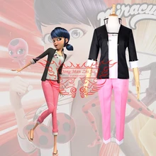 Hero catcher alta calidad milagrosa mariquita marinette uniforme fijado para adultos fiesta de halloween costume cosplay por encargo