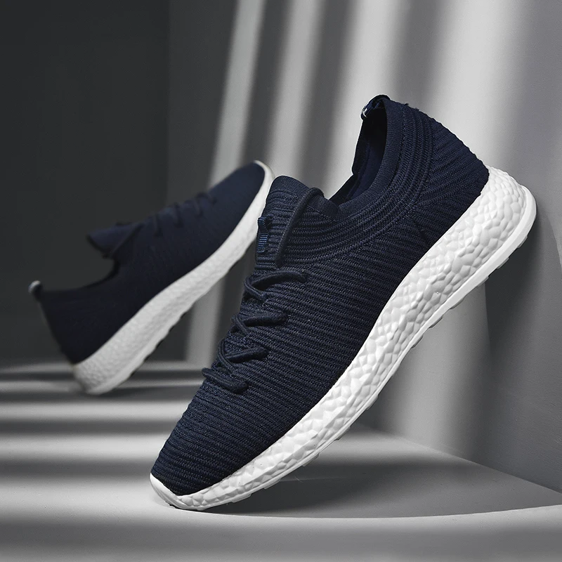 

FANPAO Newest Sports Running Shoes for Men Lace Up Lightweight Breathable Mesh WoMen's Casual Gym Jogging Walking Sneakers WK885