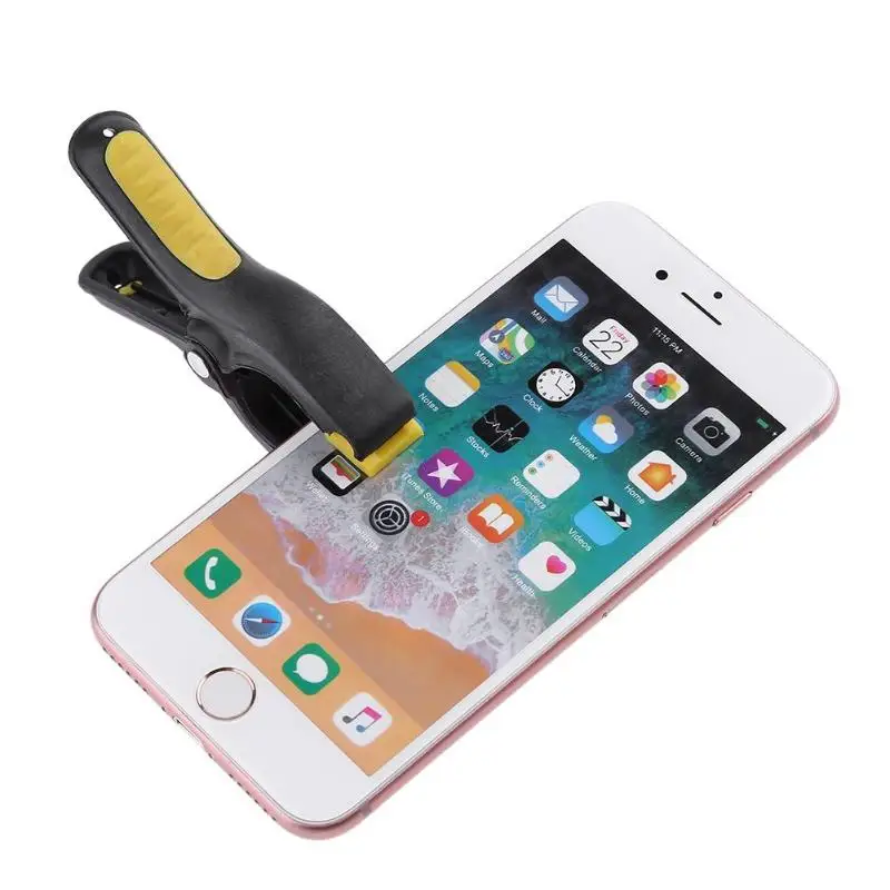 

Fastening Clamp Plastic Clip Fixture Fastening Clamp for Mobile Phone Tablet Glued LCD Screen Repair Tools 3 Inch 1/2pcs new hot