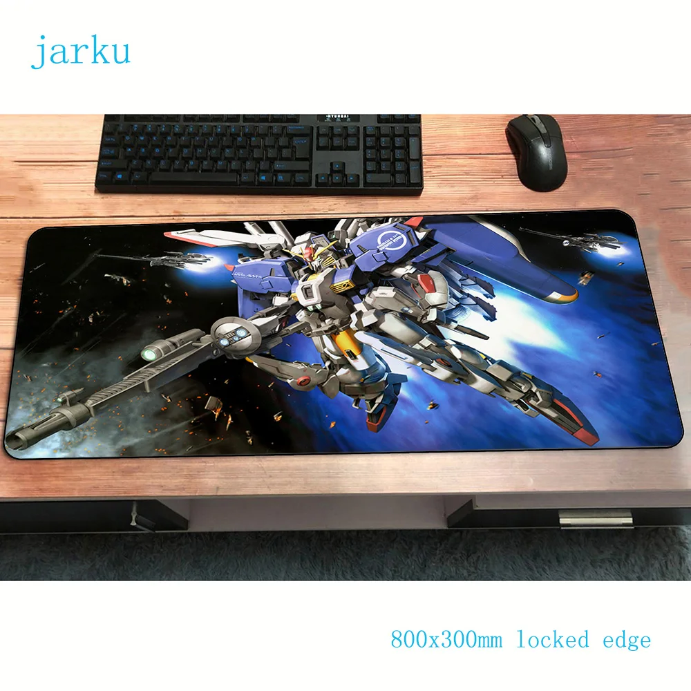 Коврик GUNDAM для мышки с аниме 800x300x2 мм игровой коврик мыши геймерский компьютера