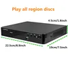 LONPOO Mini USB RCA HDMI DVD плеер, бесплатные области нескольких OSD языков DIVX DVD CD RW плеер светодиодный дисплей DVD MP3 плеер ► Фото 2/6