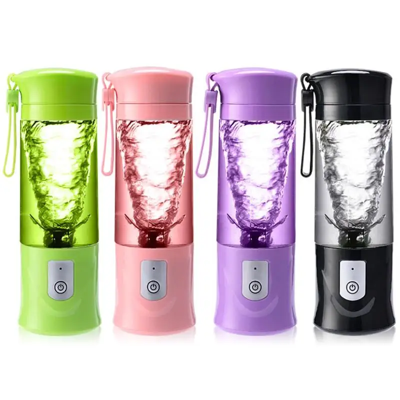 

420ml Portable 6 Blades Juicer Blender USB Rechargeable Extractor Mixer Household Vegetable Fruit Citrus Orange Small Cut Mixer