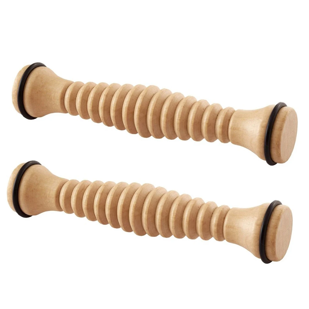 Massaggiatore in legno Piedi a rulli legno massaggio riflessologia relax sollievo SPA Cura