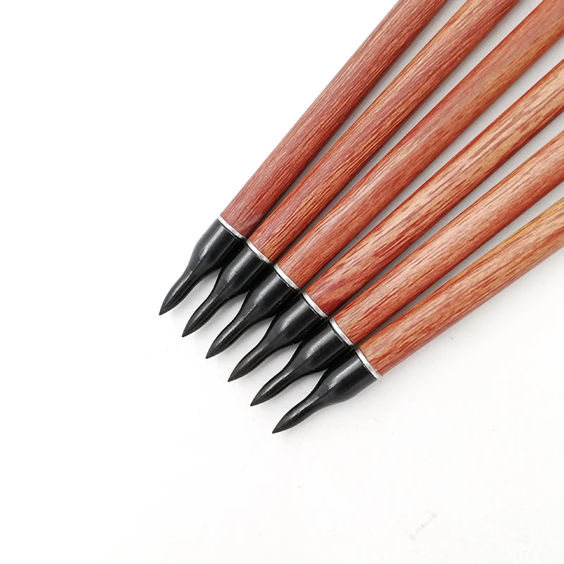 Inals Archery Spine 400 500 600 стрелы из чистого карбона древесный стержень индейки перо для