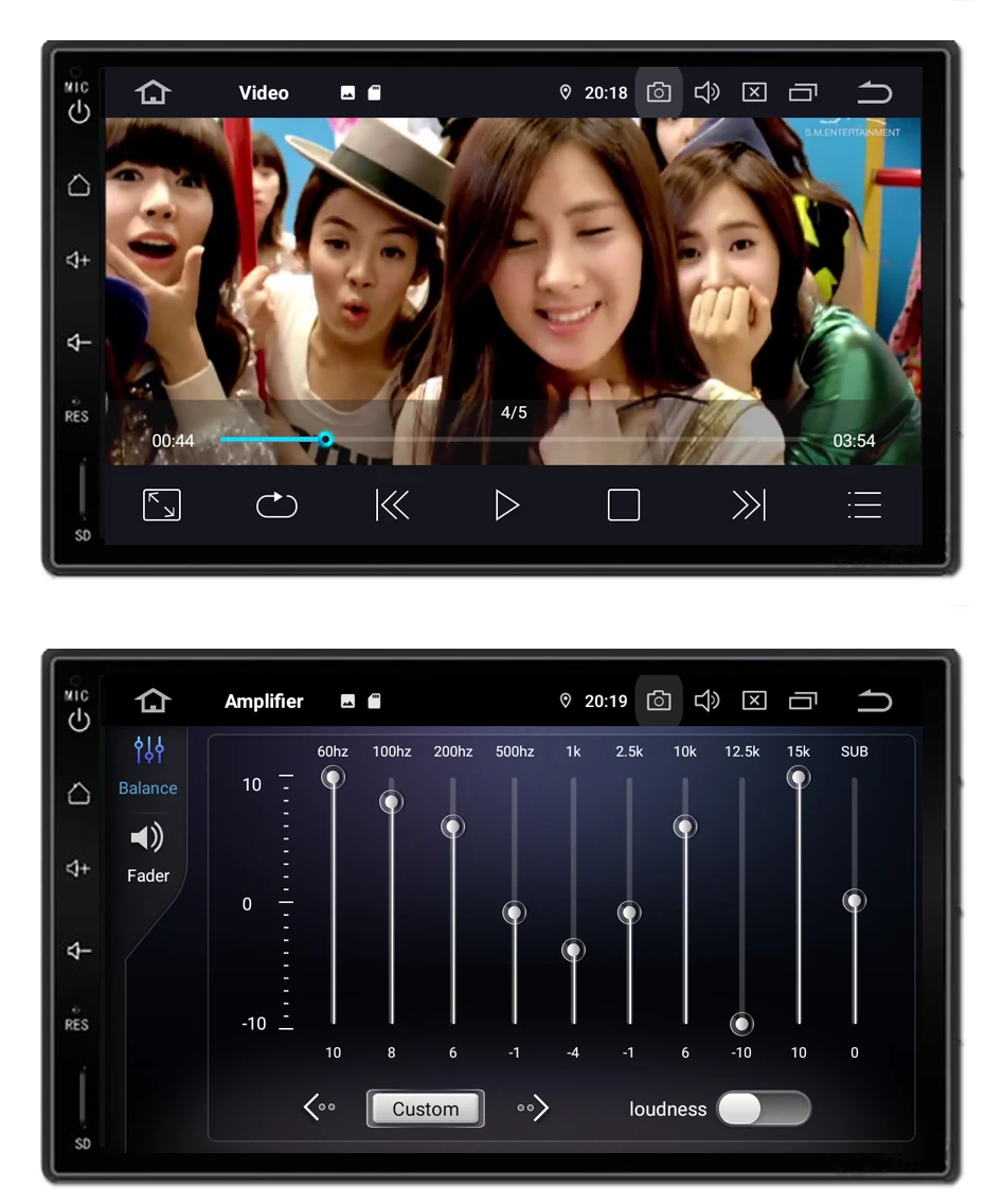 Cheap KANOR Quad Core RAM 2G ROM 16G 2 Din Android 8.1 Universal Car Audio Stereo Radio With GPS WiFi GPS Navigation Video Head Unit 16