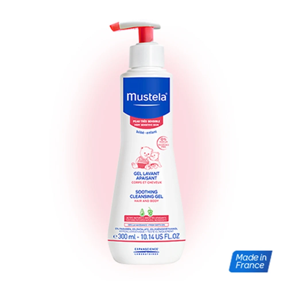 Гель MUSTELA Бебе для купания успокаивающий 300 мл | Мать и ребенок