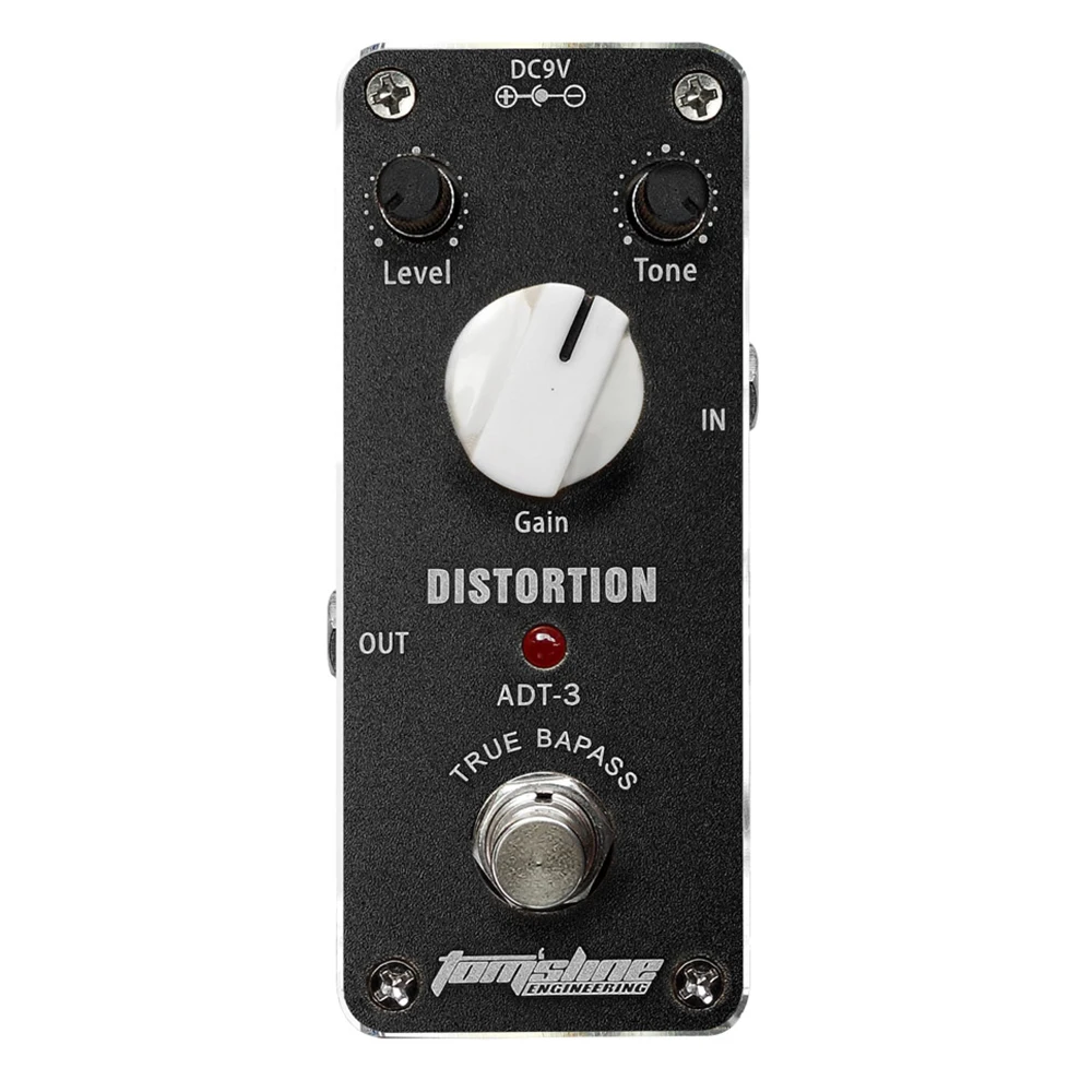 Aroma Distortion Guitar Effect Pedal ADT 3 Mini Analogue True Bypass