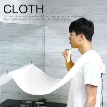 

6 color Men Beard Shaving Apron Cloth Facial Hair Beard Trimming Cutting Wrap Barbershop Dye Shaving Hair Collective Apron Wrap